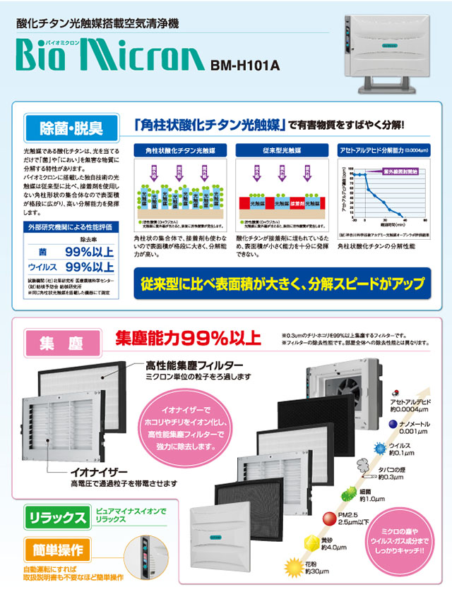 BM-H101A（～20畳用）